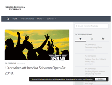 Tablet Screenshot of kristerlindholm.se